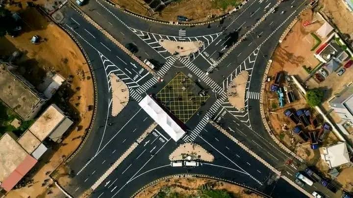 Freedom Square bird eye view